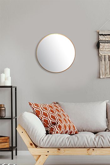 COPPER FRAME MIRROR I 