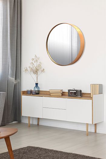 COPPER FRAME MIRROR II