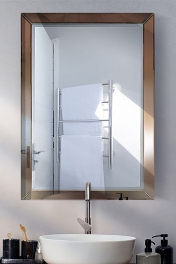 MIRROR ON MIRROR FRAMELESS RECTANGLE