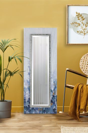 Rectangle mirror, decorative rectangular framed mirror for bathroom, living room, hallway and entryway. 